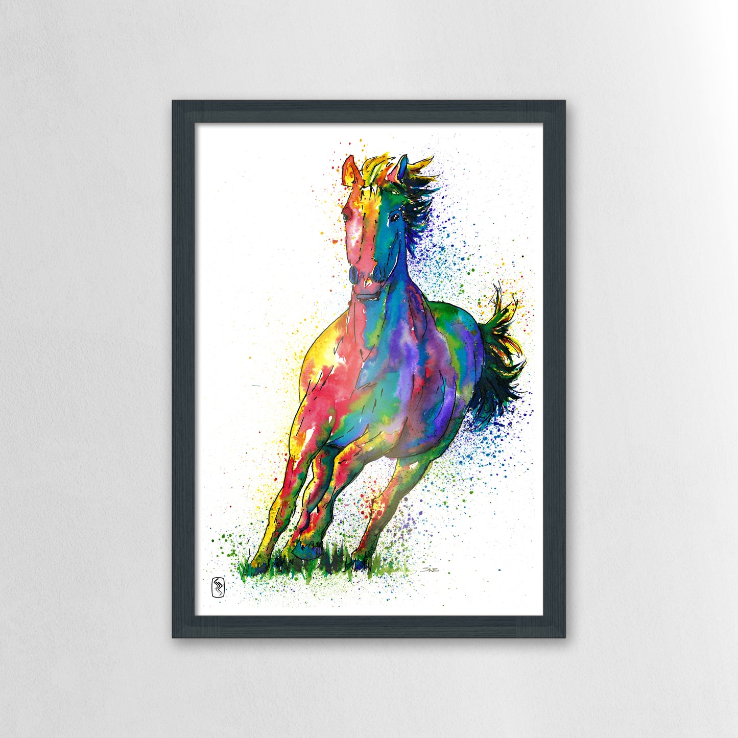 Horse Print - A5 / A4 / A3