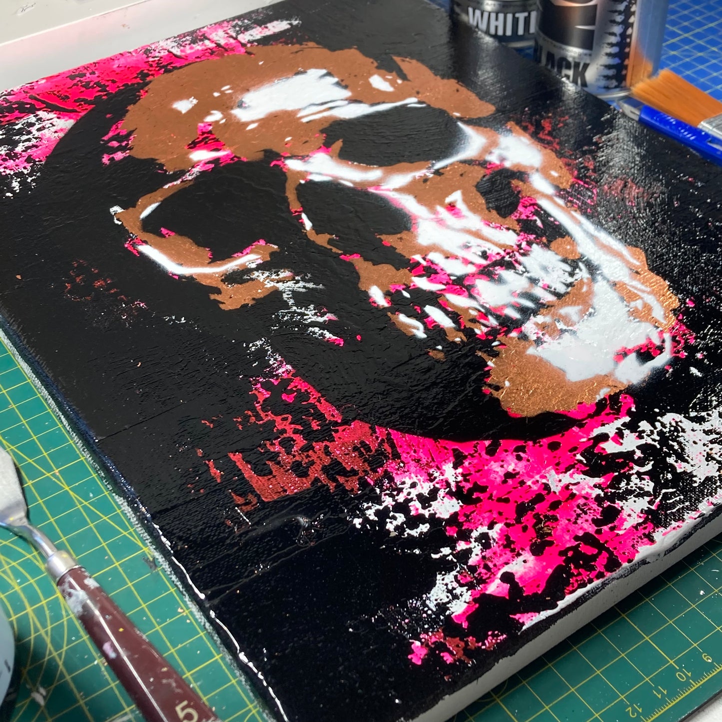 Skull Designs on Canvas