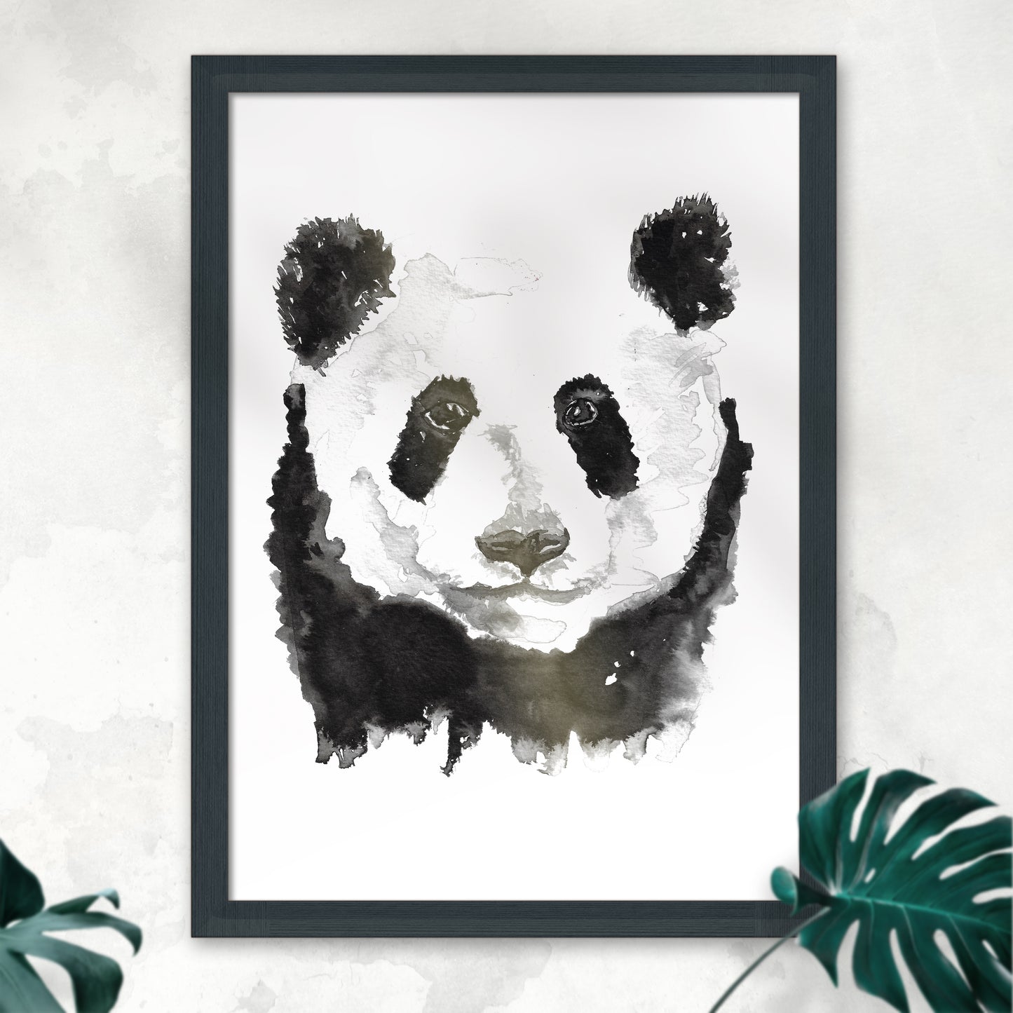 Panda Noir Print - A5 / A4 / A3