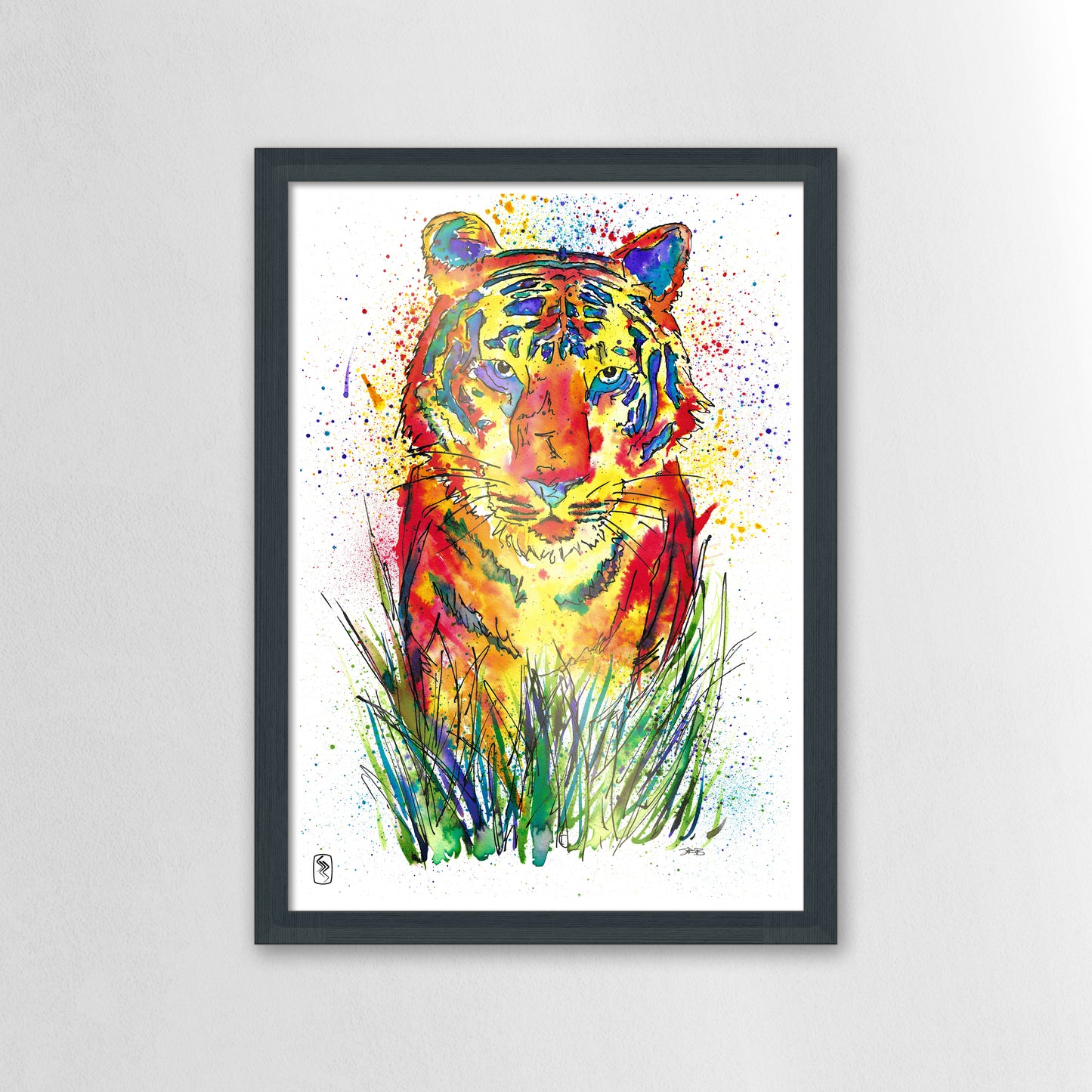 Tiger Print - A5 / A4 / A3