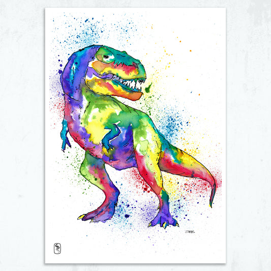 T-Rex Print - A5 / A4 / A3