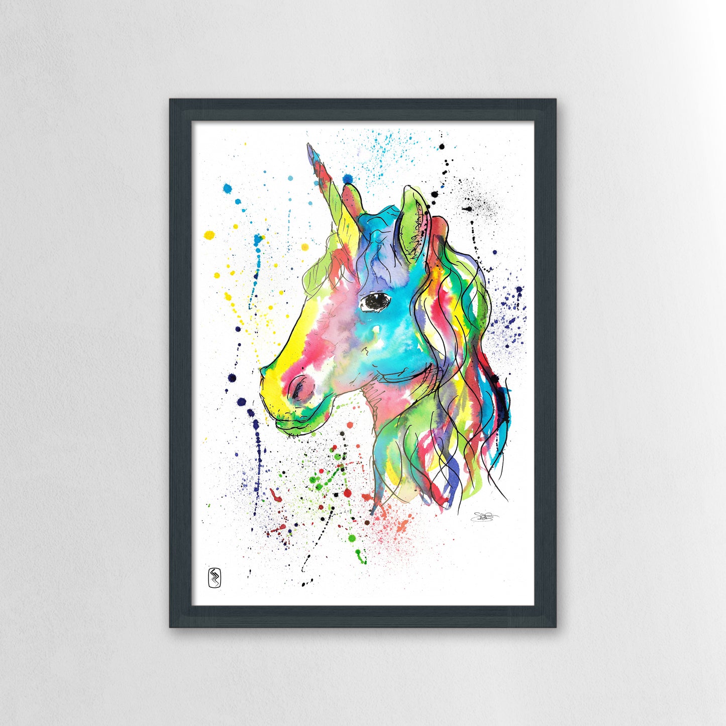 Unicorn Print - A5 / A4 / A3