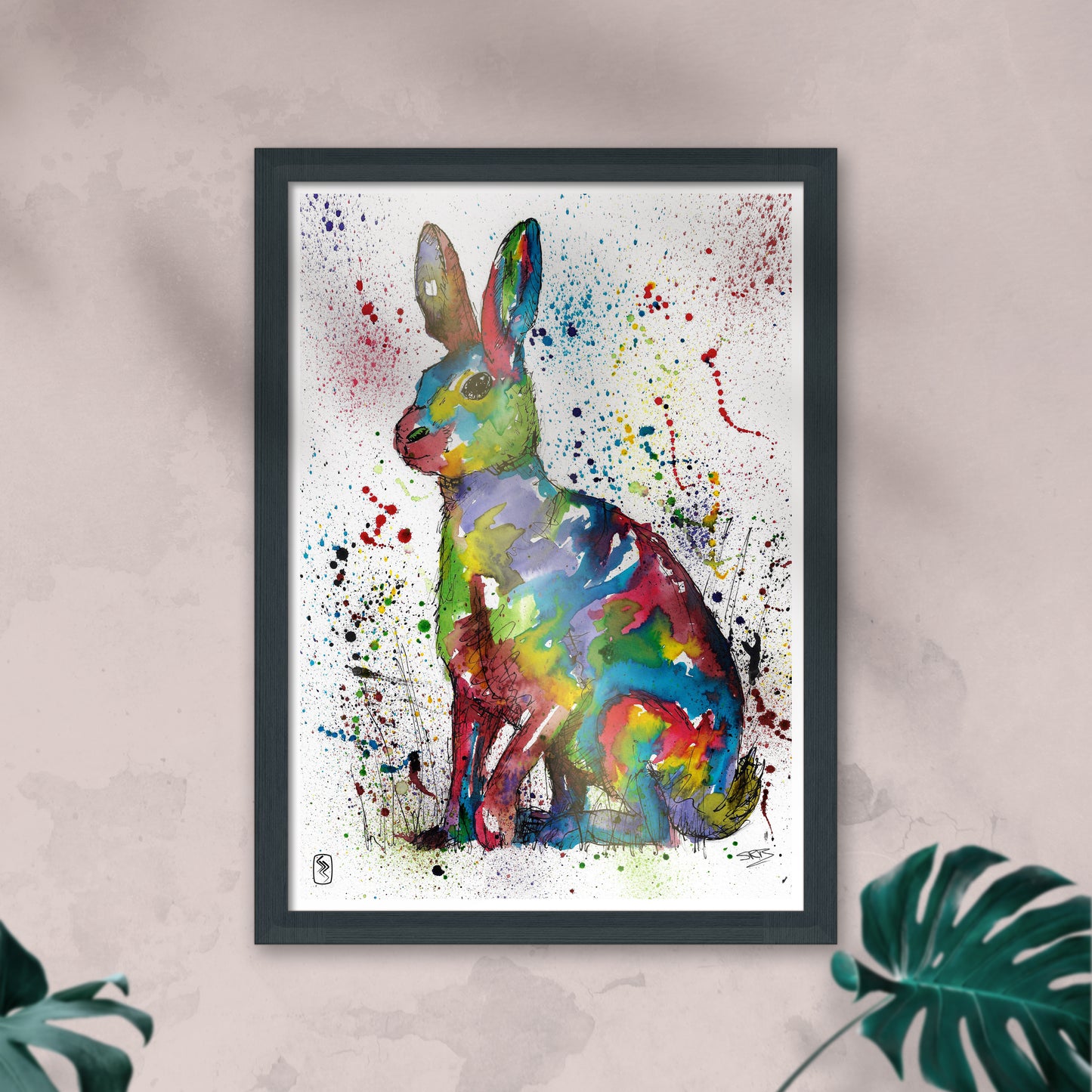 Hare Print - A5 / A4 / A3